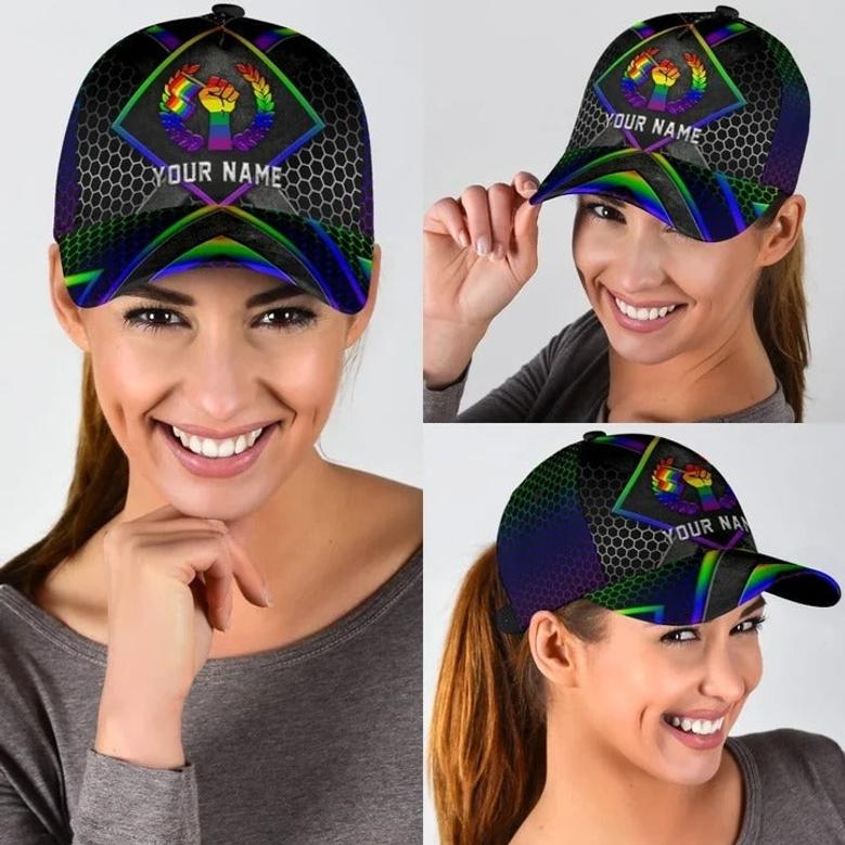Personalized Pride Baseball Cap For Pride Month, The Rights Of Lgbt People Printing Baseball Cap Hat