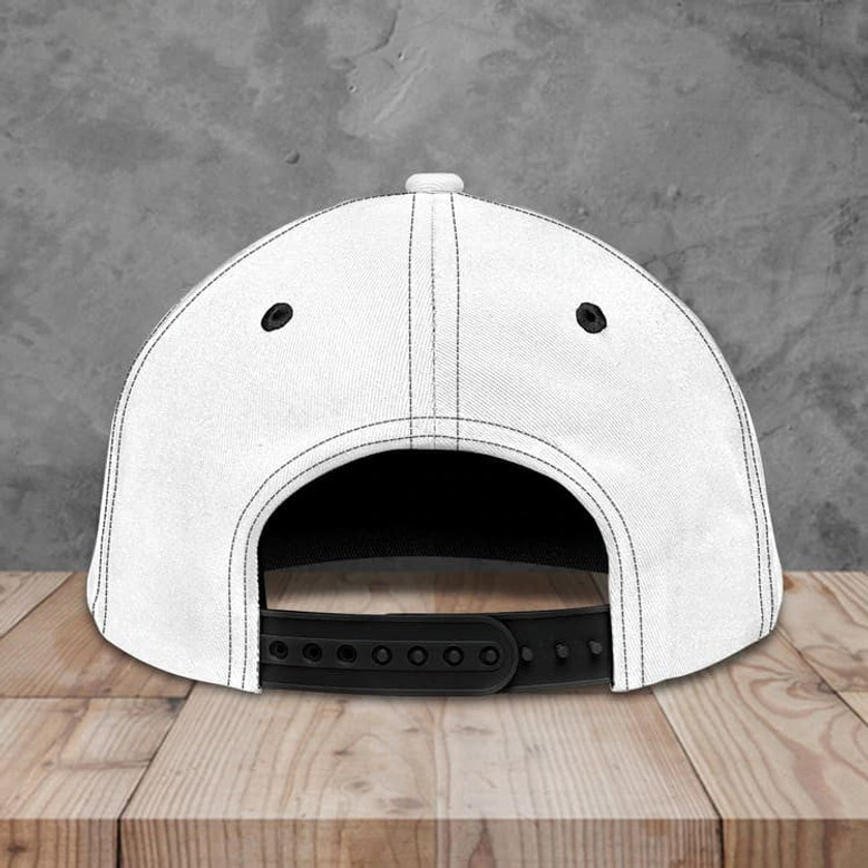 Personalized White Tiger Baseball Cap for Boyfriend, Tiger Art Hat for Tiger Lovers Hat