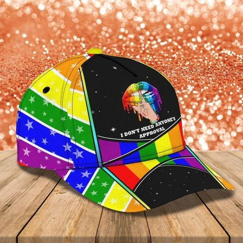 Pride Baseball Cap, We Are All Human LGBT All Over Printed Baseball Cap Hat, Pride Accessories Hat