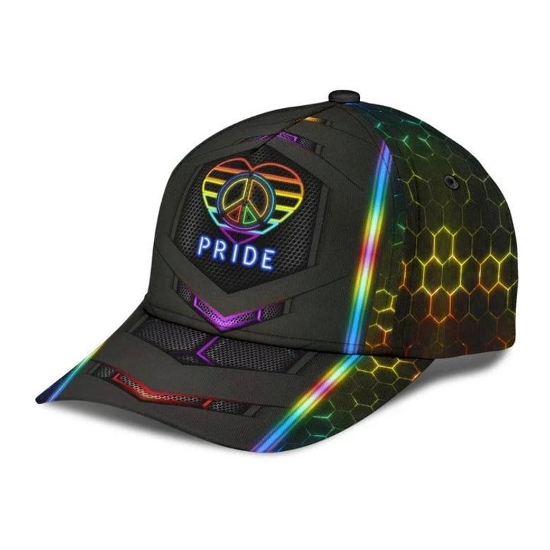 Pride Cap For Lgbtq Community, Proud To Be A Gaylien Lgbt Printing Baseball Cap Hat, Gift For Gay Friend Hat