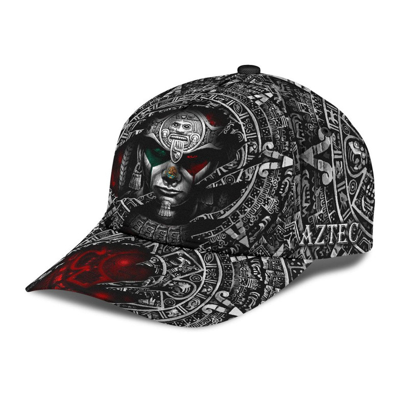 Full Printed Aztec Hat For Mexican, Mexico Aztec Classic Cap Hat, Aztec ...