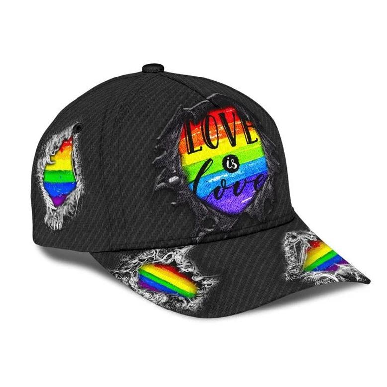 LGBTQ Cap, Grunge Us Flag Be Kind Lgbt Baseball Cap Hat, Gift For Gay Friend, Lesbian Pride Accessories Hat