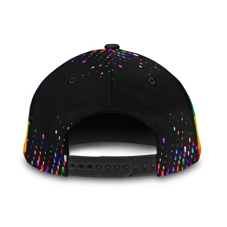 Pride Cap For Gay Friend, Gift For Lesbian Friends, Lgbt Printing Baseball Cap Hat You'll Never Walk Alone Hat