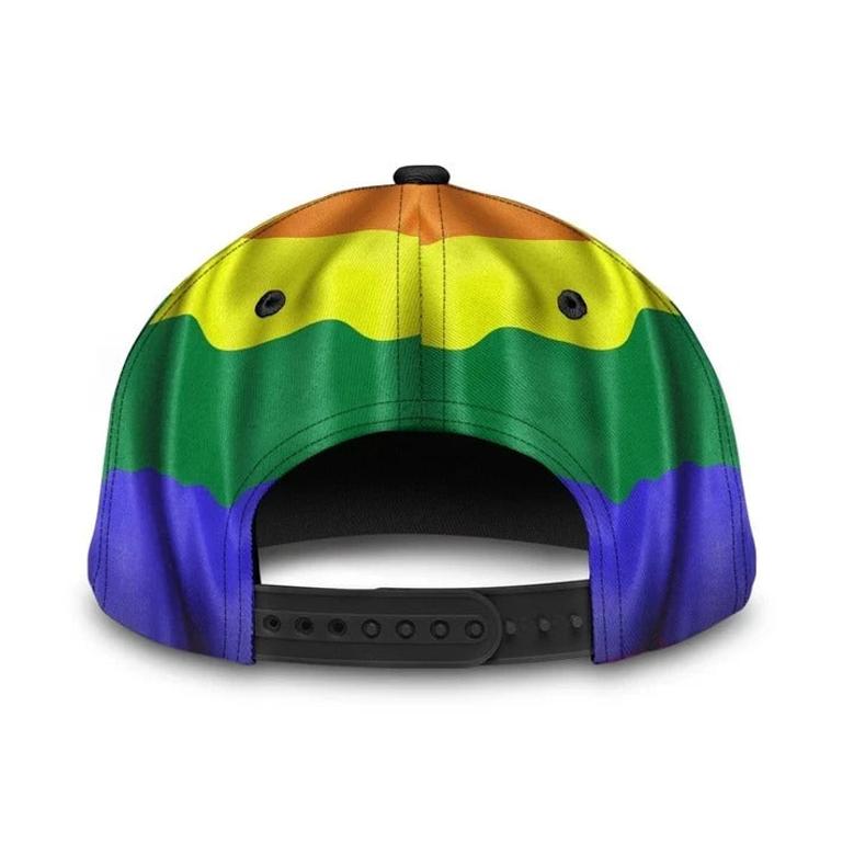LGBT Baseball Cap All Over Printed, Colorful Mama Bear Pride Classic Cap Hat, Pride Month 2022 Gifts Hat