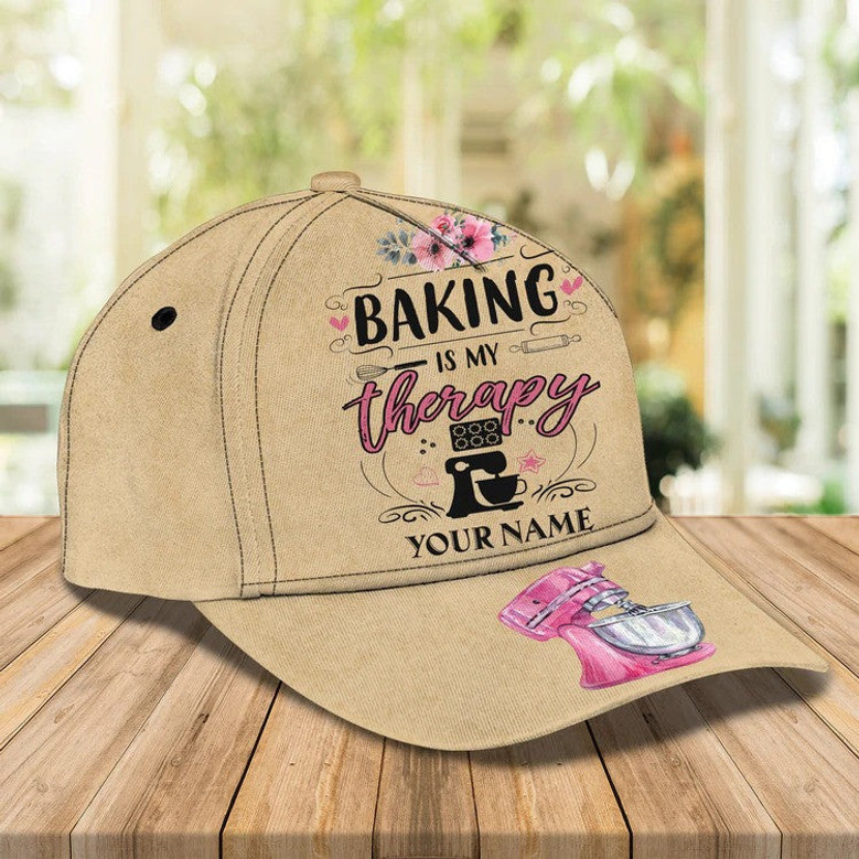 Personalized Baking Cap for Mom, Baking Hat for Her Birthday Gift for Baking Lover Hat