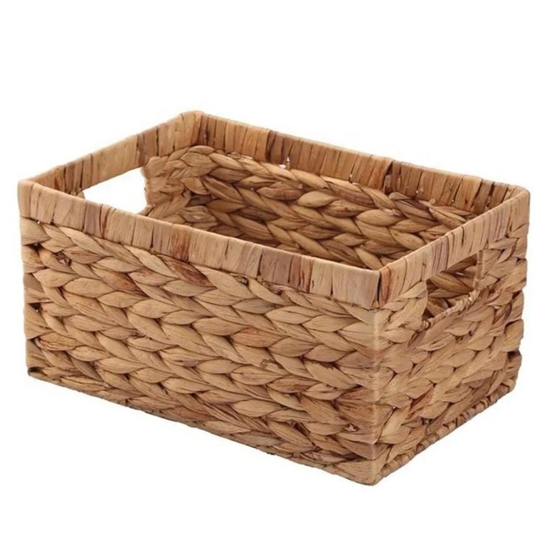 Dark Brown Decorative Basket Seagrass Storage Bins For Gifts And Home Decor