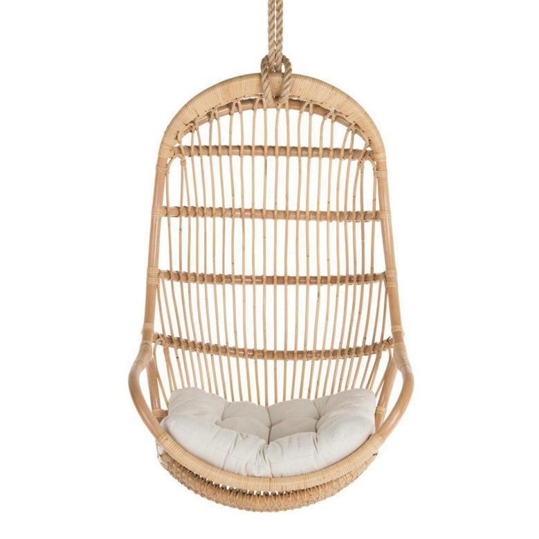 Hanging Wicker Basket Chair Rattan Hanging Swing Hammock Chair Indoor Outdoor Furniture