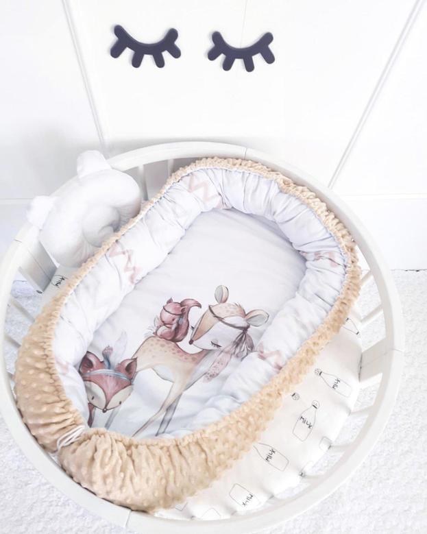 Baby Nest For Newborn. Pillow As A Gift