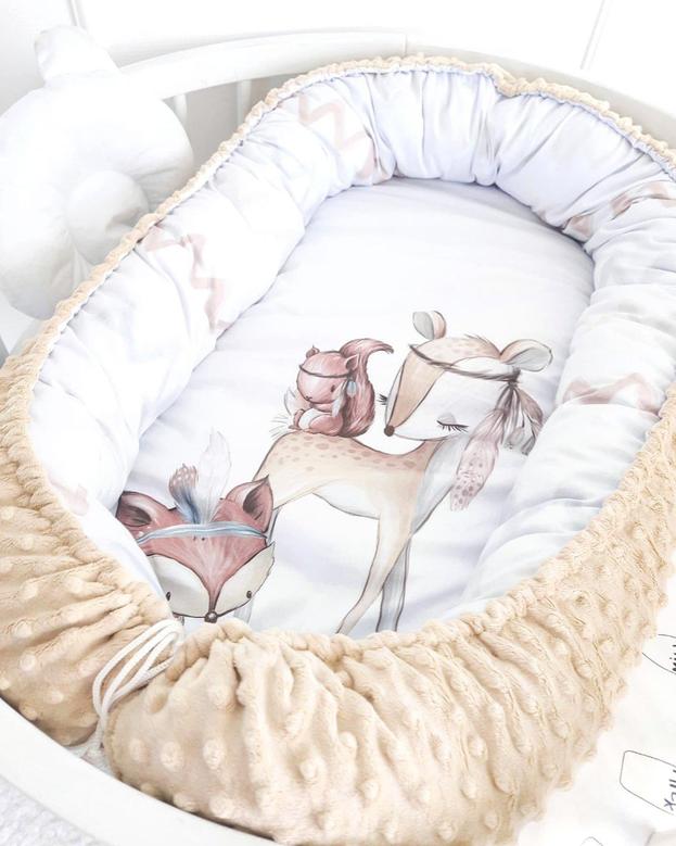 Baby Nest For Newborn. Pillow As A Gift