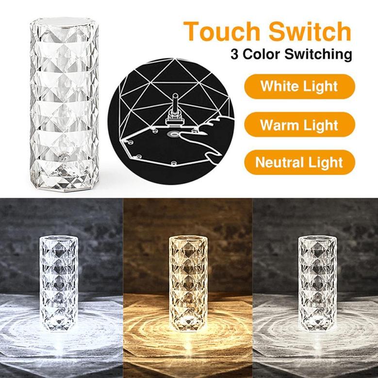 Crystal Touch Lamp