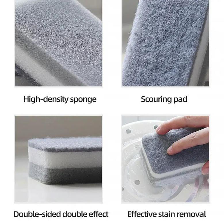 Double-sided Cleaning Sponges, Household Scouring Pad Kit