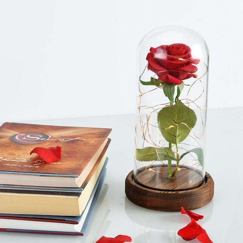Enchanteds Rose Flower Lamp