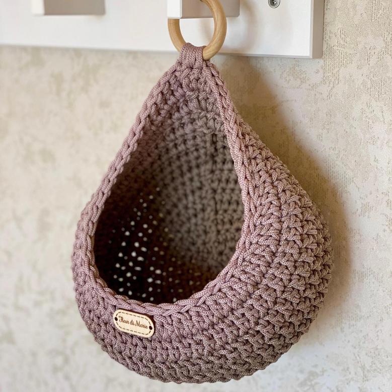 Large Wall Hanging Basket, Vegetable Storage Hanging Basket, Hanging Planter Basket, Hanging Fruit Basket Waterproof