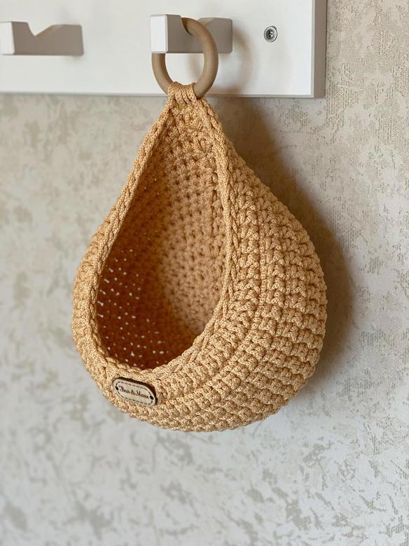 Large Wall Hanging Basket, Vegetable Storage Hanging Basket, Hanging Planter Basket, Hanging Fruit Basket Waterproof