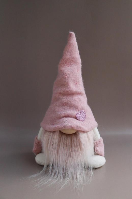 Pink Gnome, Tired Tray Home Decor, Christmas Gnome, Valentine Gnome