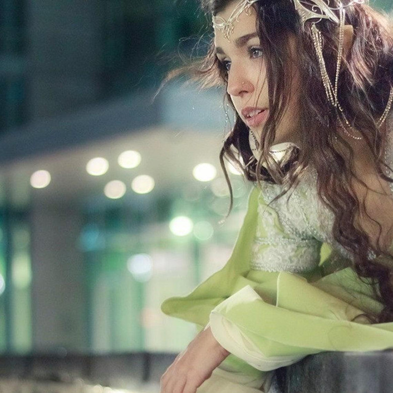 Arwen Crown, Elf Crown, Wire Wrapped Butterfly Crown, Arwen Coronation Crown, Wedding Crown, Elf Costume