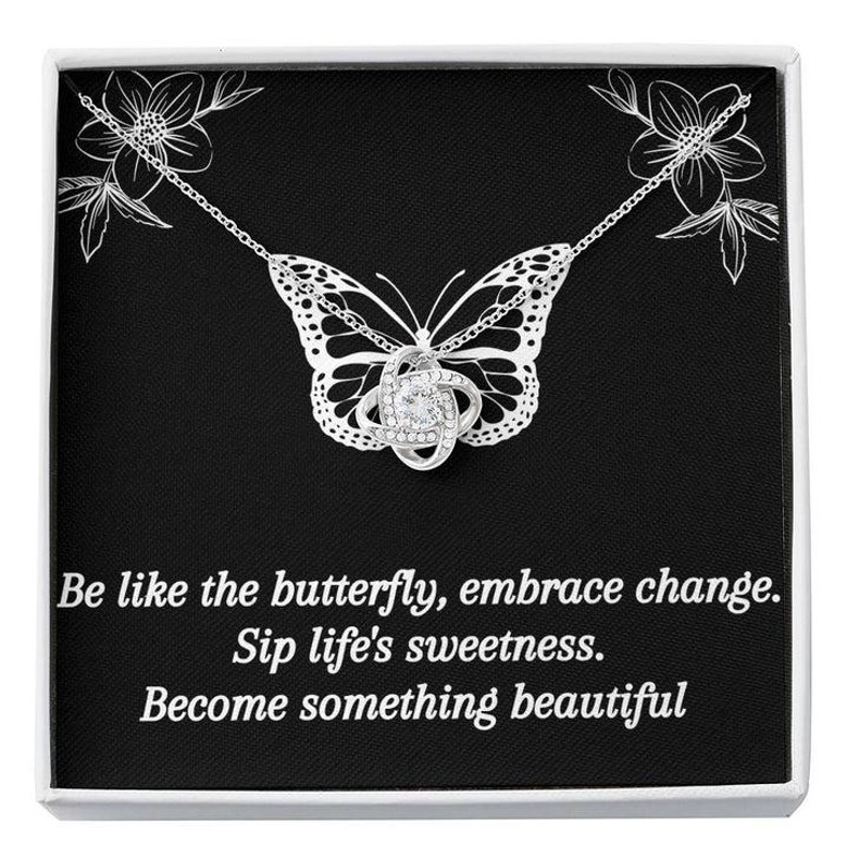 Be Like The Butterfly - Love Knot Necklace