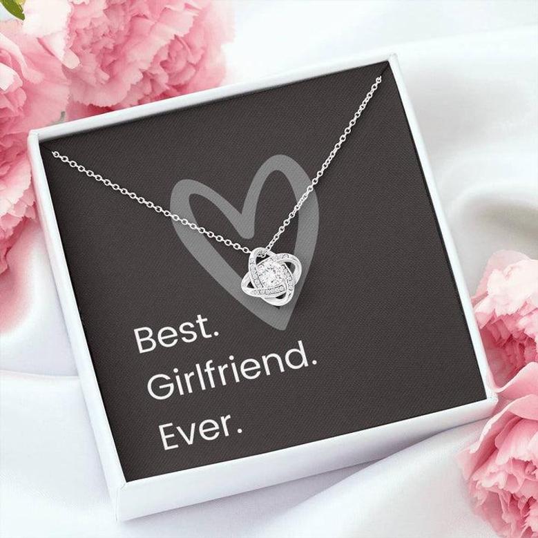 Best Girlfriend Ever Love Knot Necklace