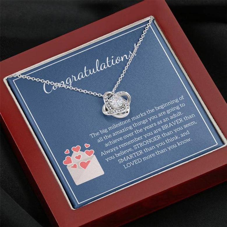 Congratulations! - Love Knot Necklace