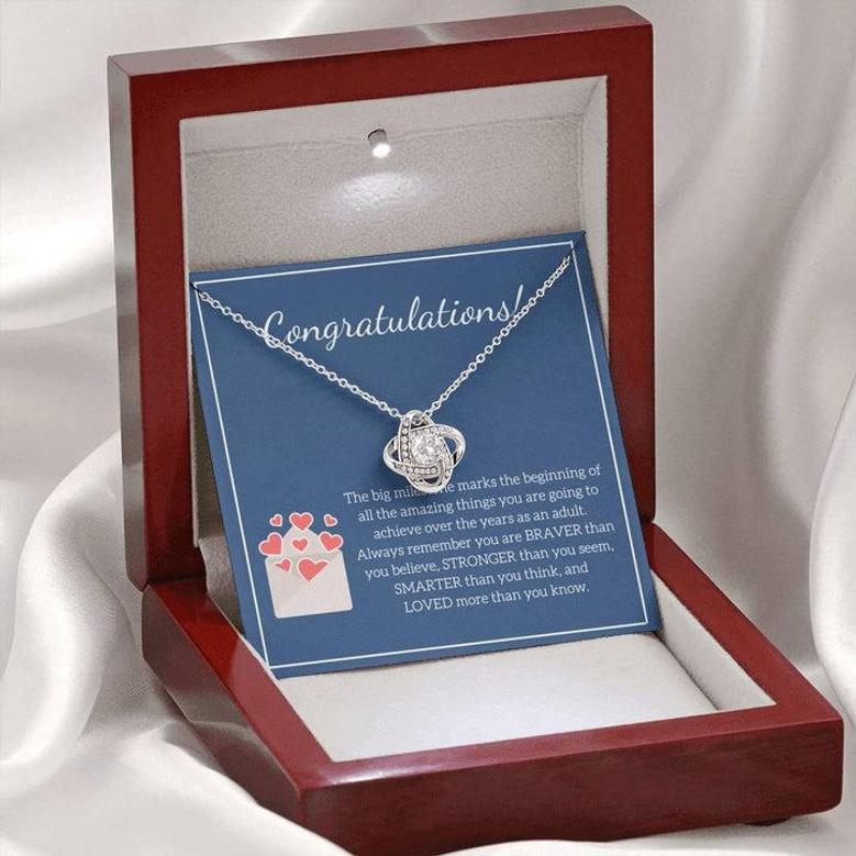 Congratulations! - Love Knot Necklace