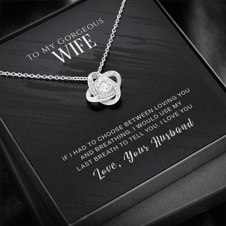 Love Knot Necklace - For Wife