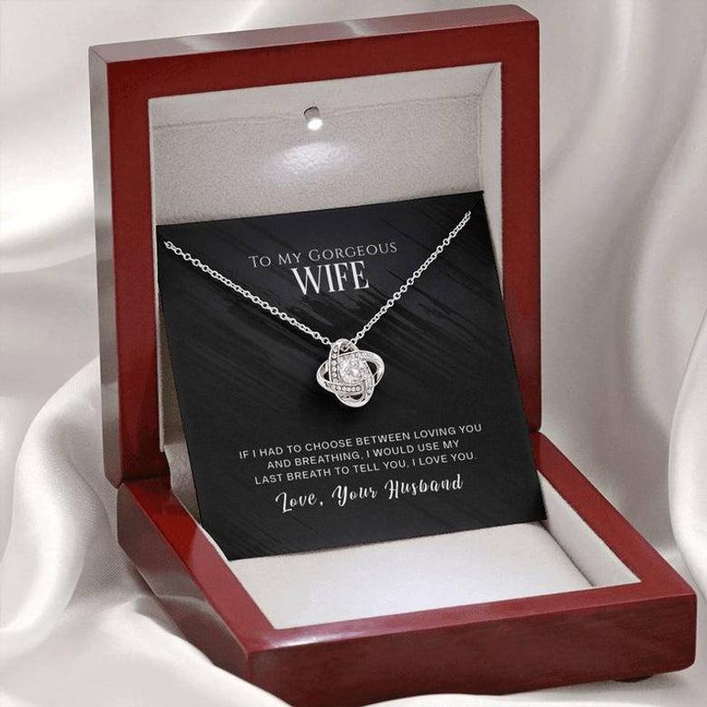 Love Knot Necklace - For Wife