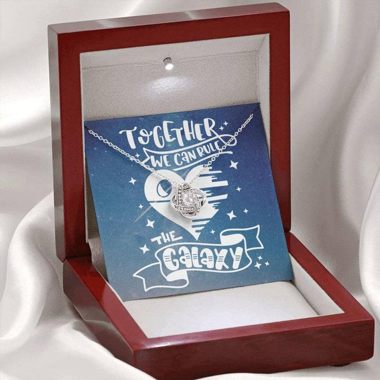 Love Knot Necklace -Together We Can Rule The Galaxy