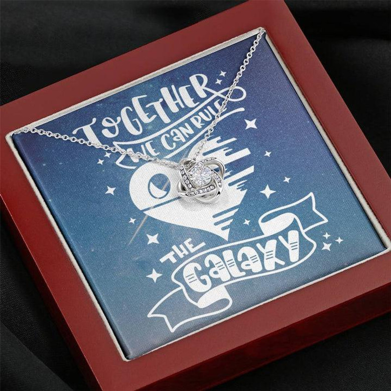 Love Knot Necklace -Together We Can Rule The Galaxy