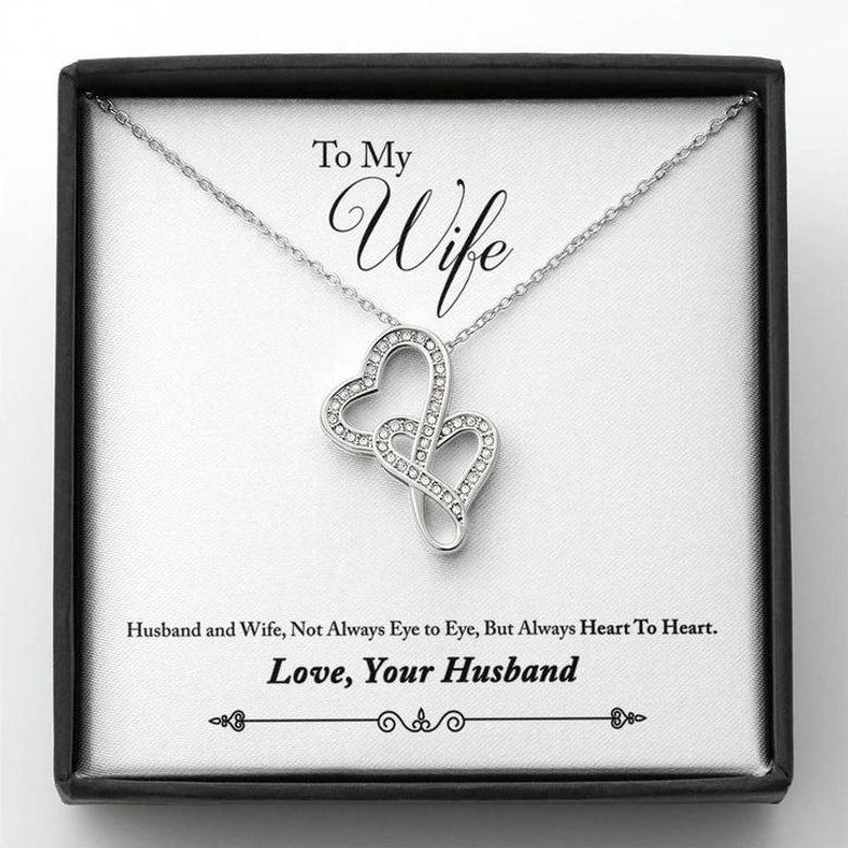 Love Knot Necklace, Husband & Wife, Birthday Gift For Wife From Husband, Wife’S Birthday, Wife's Jewelry, Wife's Anniversary, Sentimental