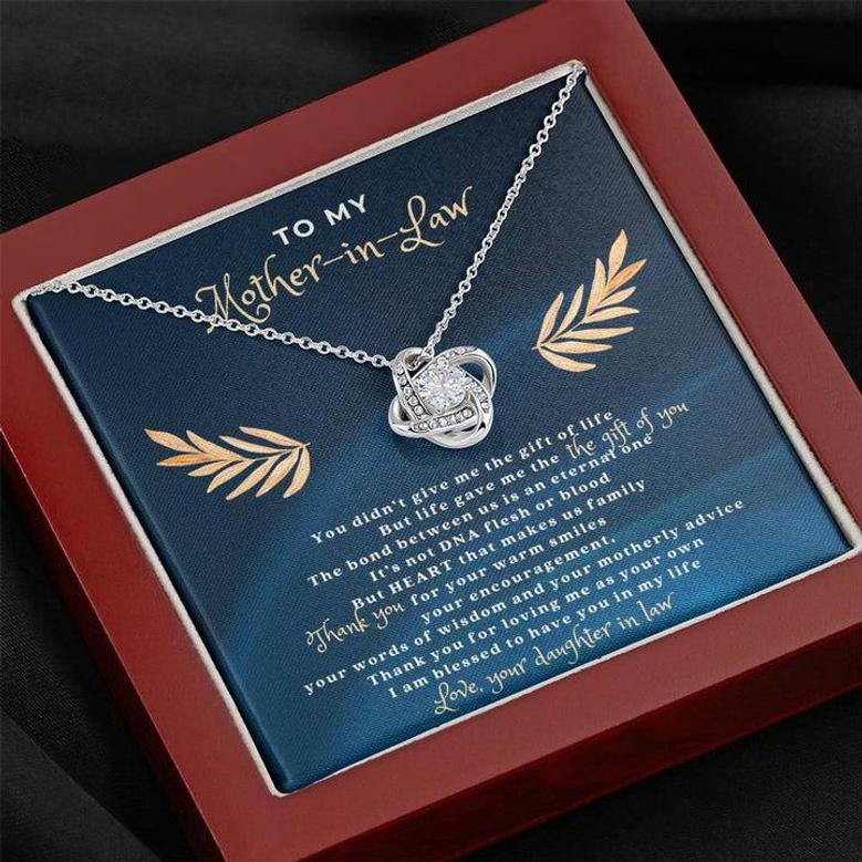 Mother In Law Love Knot Necklace