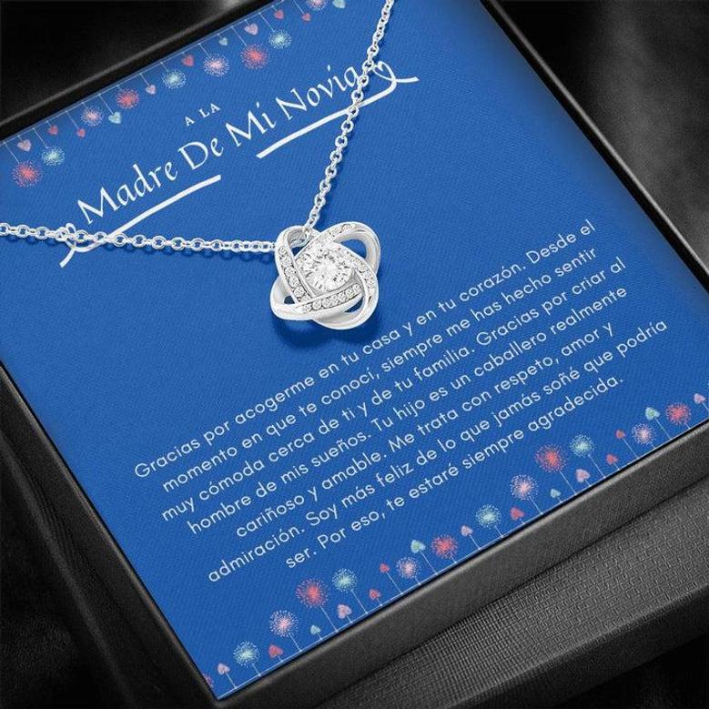 To My Boyfriend's Mom - The Love Knot Necklace