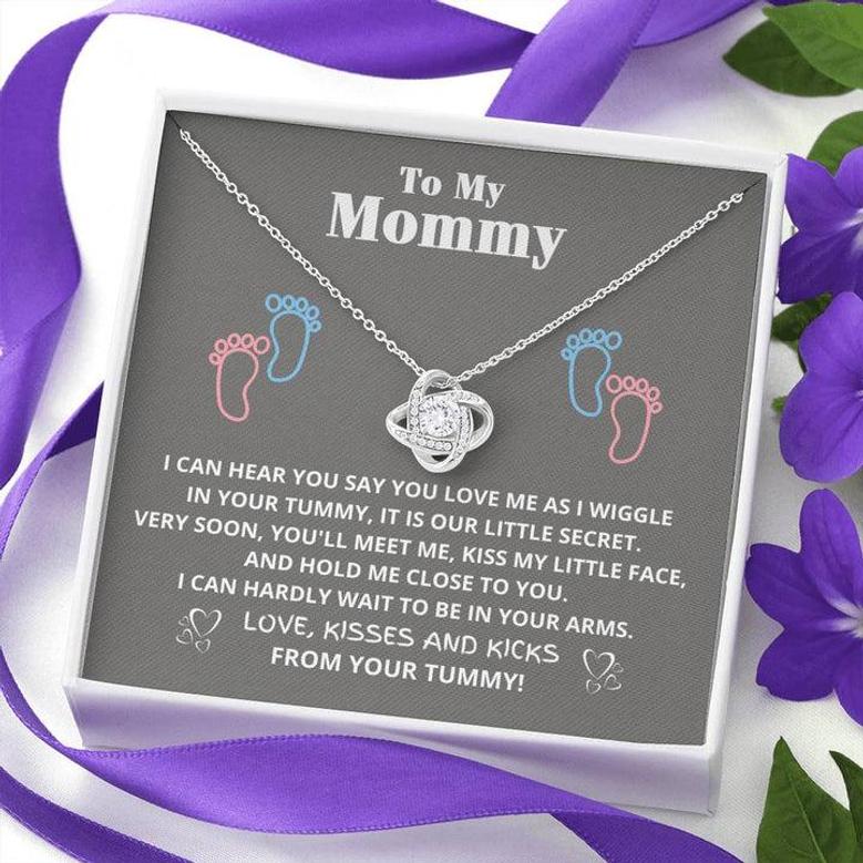 To My Mommy - Love Knot Necklace