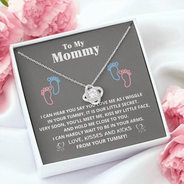To My Mommy - Love Knot Necklace