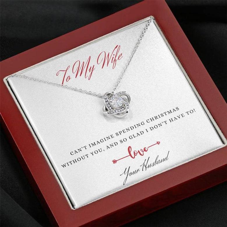 A Symbol Of Eternal Love, The Love Knot Necklace, A Christmas Gift For Every Wife