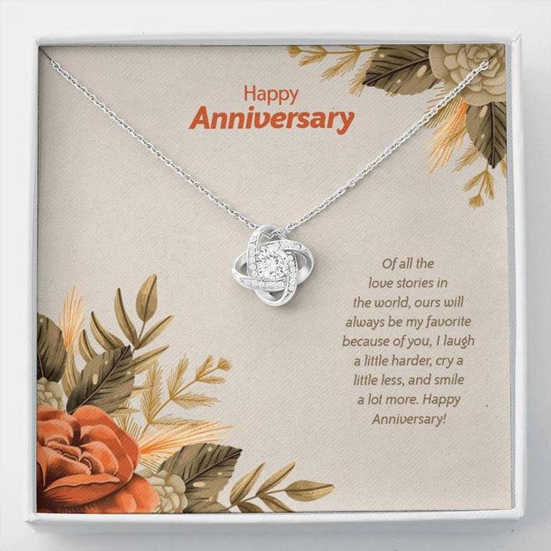 (Anniversary Edition) My Favorite Love Story - Love Knot Necklace