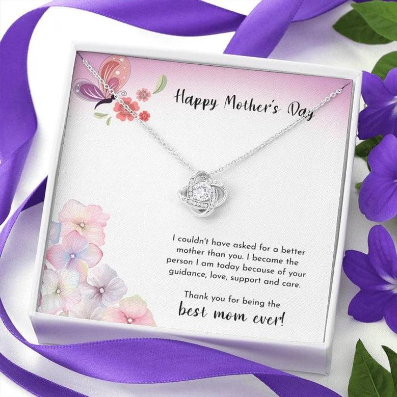Gift For Mom, For Mother's Day, The Love Knot Necklace, Mom Gift Idea, To My Mother, Mom Birthday, Unique Love Message