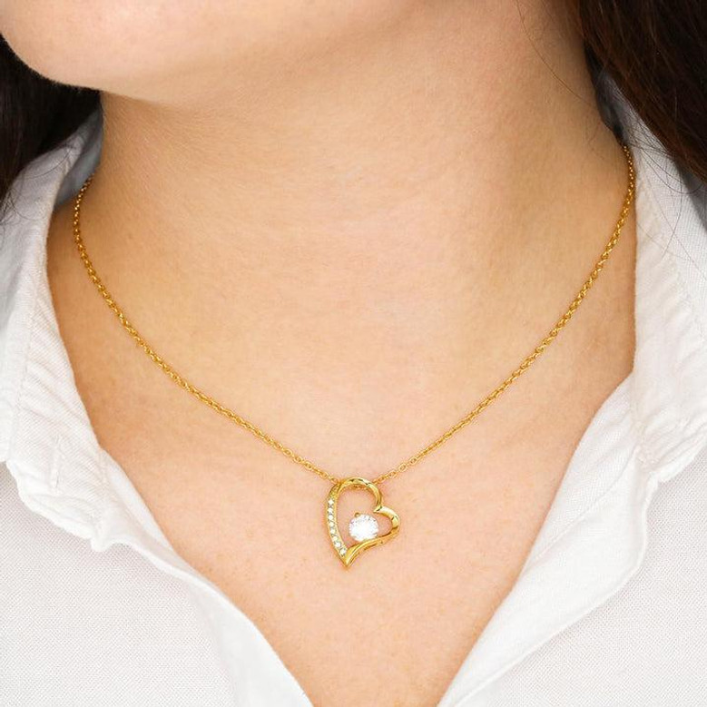 Gift For Unbiological Sister-Unbiological Sister Pendant Gift-Gift For Friend-Forever Love Necklace For Unbiological Sister Friend