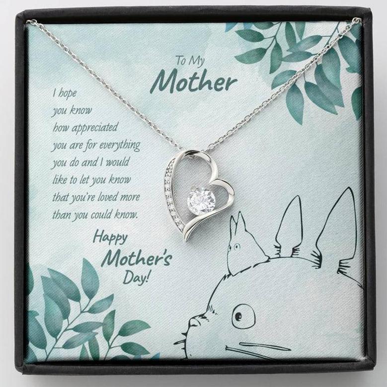 Mother, You're Loved More Than You Could Know, Forever Love Necklace