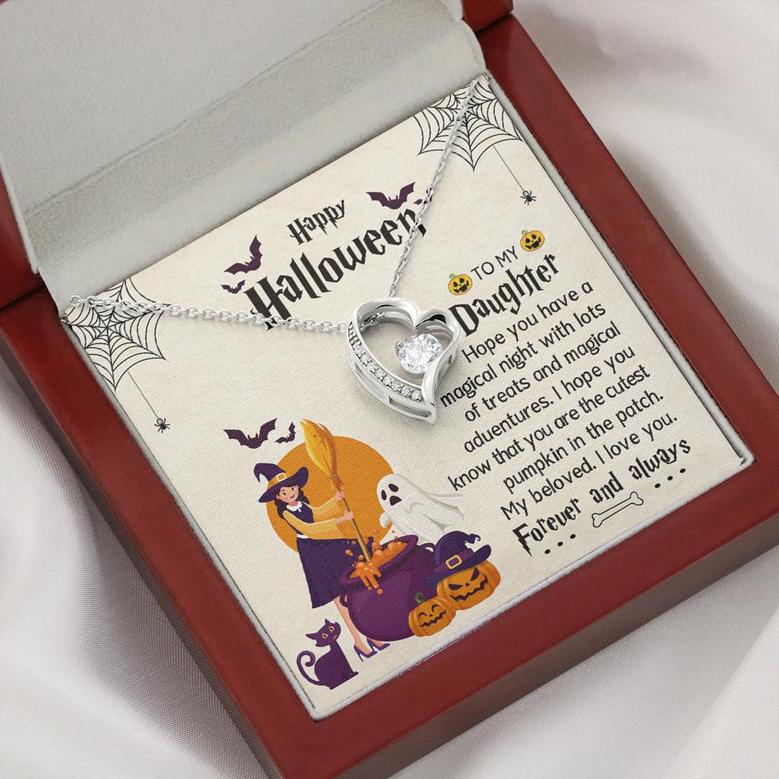 Halloween Gift To Daughter From Mom, Dad, Halloween Gift Idea, To My Daughter Witch