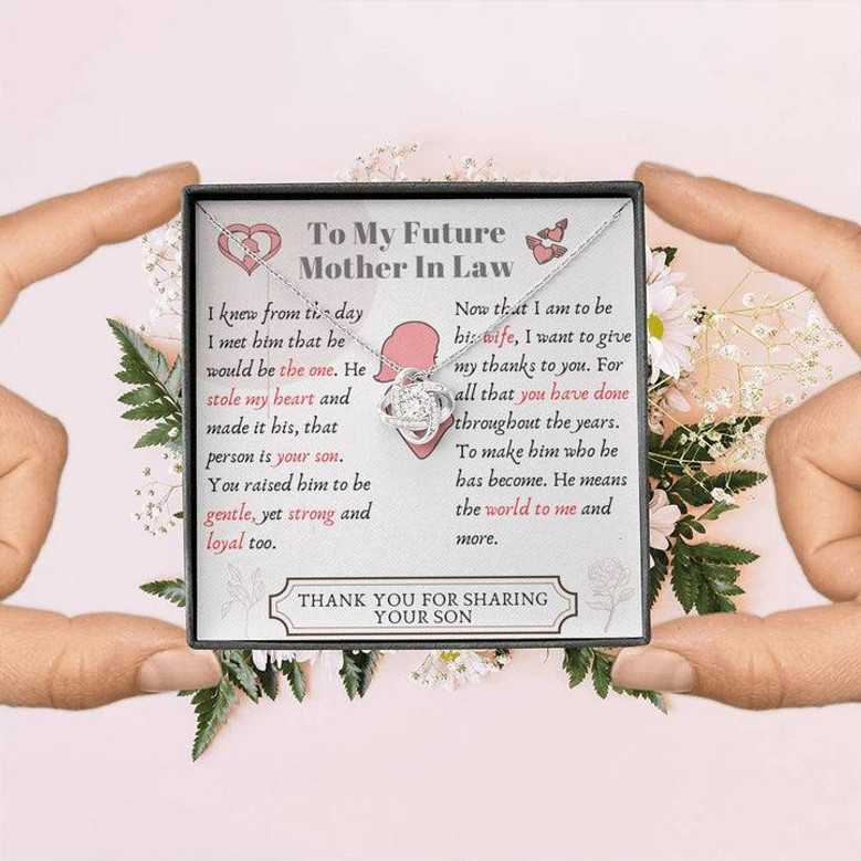 Future Mother In Law Love Knot Necklace