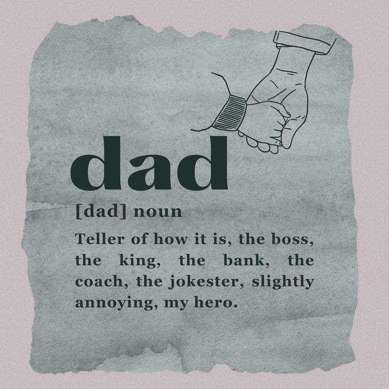 Dad Bracelet Father's Day Gift From Son Daughter With Funny Message Card