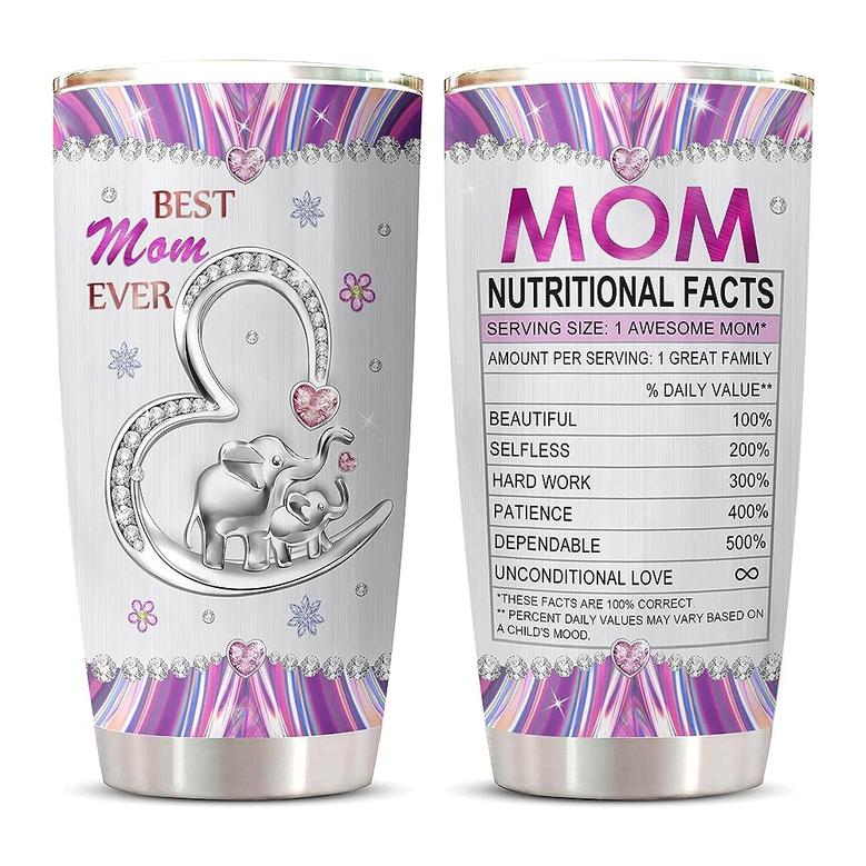 Gifts For Mom Tumbler, Mom Birthday Gifts, Gifts For Mom From Daughter, Best Mom Ever Unconditional Love Gifts Stainless Steel Tumbler 20oz