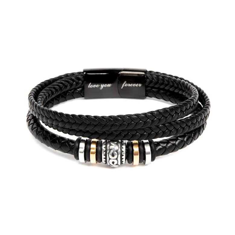 Funny Father's Day Bracelet Gifts With Message Card From Daughter
