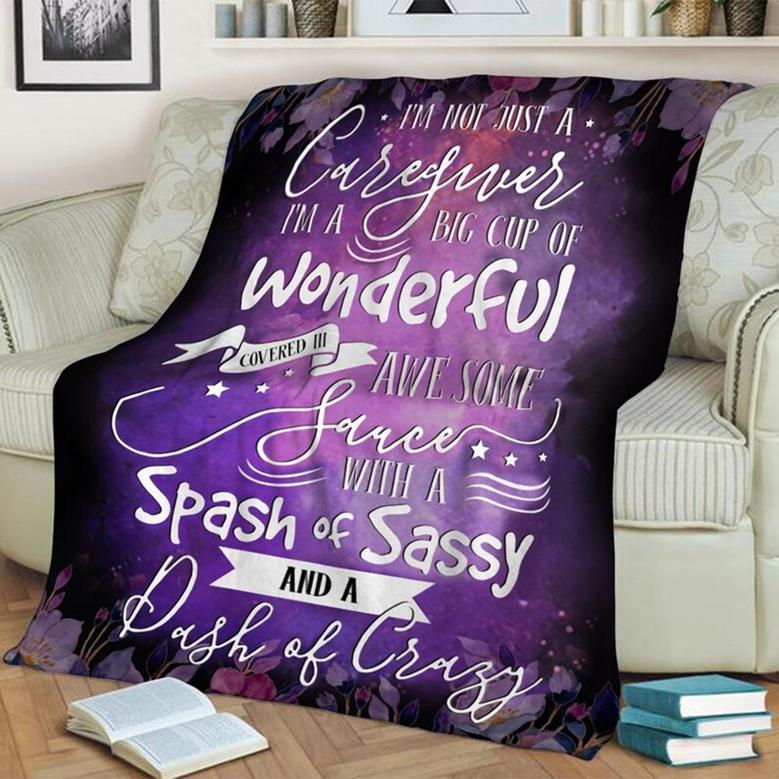 A Spash Of Sassy And A Dash of Crafy Blanket, Special Blanket, Anniversary Gift, Christmas Memorial Blanket Gift Friends and Family Gift