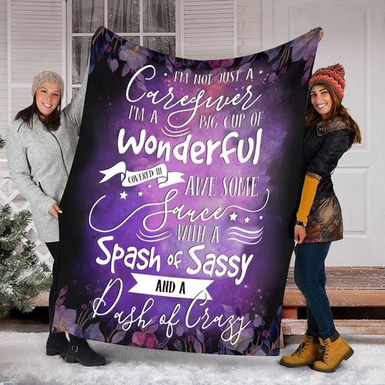A Spash Of Sassy And A Dash of Crafy Blanket, Special Blanket, Anniversary Gift, Christmas Memorial Blanket Gift Friends and Family Gift