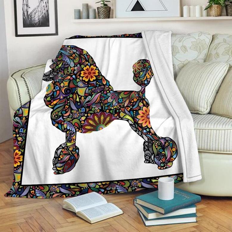 Abstract Dog Blanket, Bird Blanket, Family Blanket, Christmas Blanket, Blanket For Gifts
