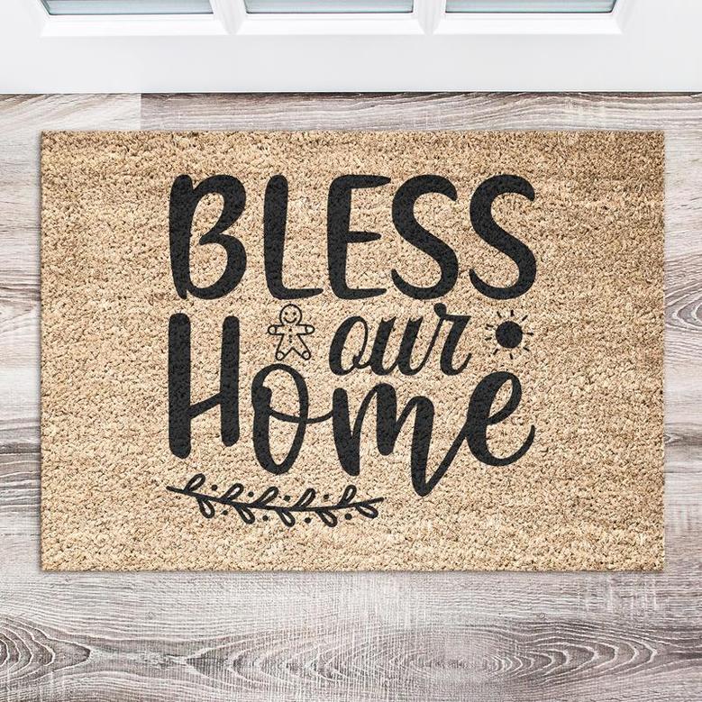 Bless Our Home Doormat | Indoor Outdoor Doormats