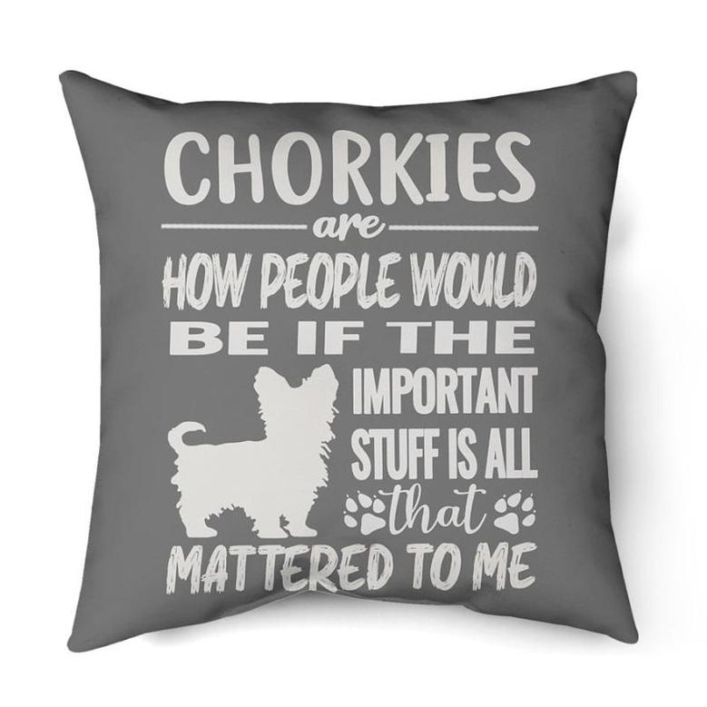 Chorkies are how people