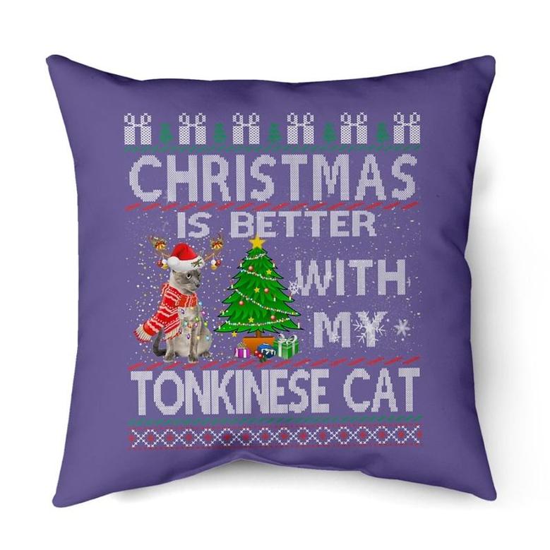 Christmas is better with my Tonkinese Cat