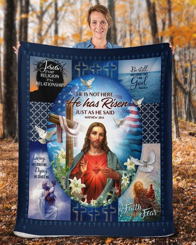 Jesus Blanket, God Blankets, gifts for Christian, Custom Fleece Sherpa Blankets,Christmas blanket Gifts, gifts for mom, blanket for family